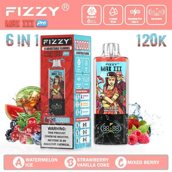 Fizzy MAXIII Pro 120000 factory
