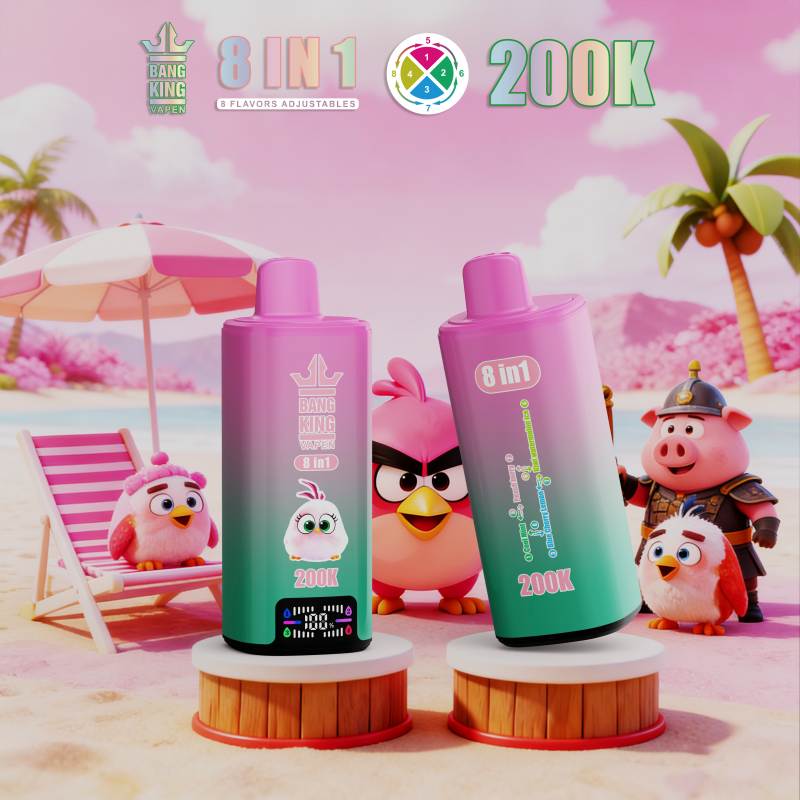 BANG KING VAPEN 8IN1 200K 9 BANG KING VAPEN 8IN1 200K 9