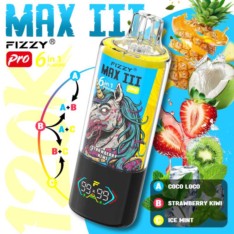 10 Coco LocoStrawberry Kiwi Fizzy 120K 10 Coco LocoStrawberry Kiwi Fizzy 120K