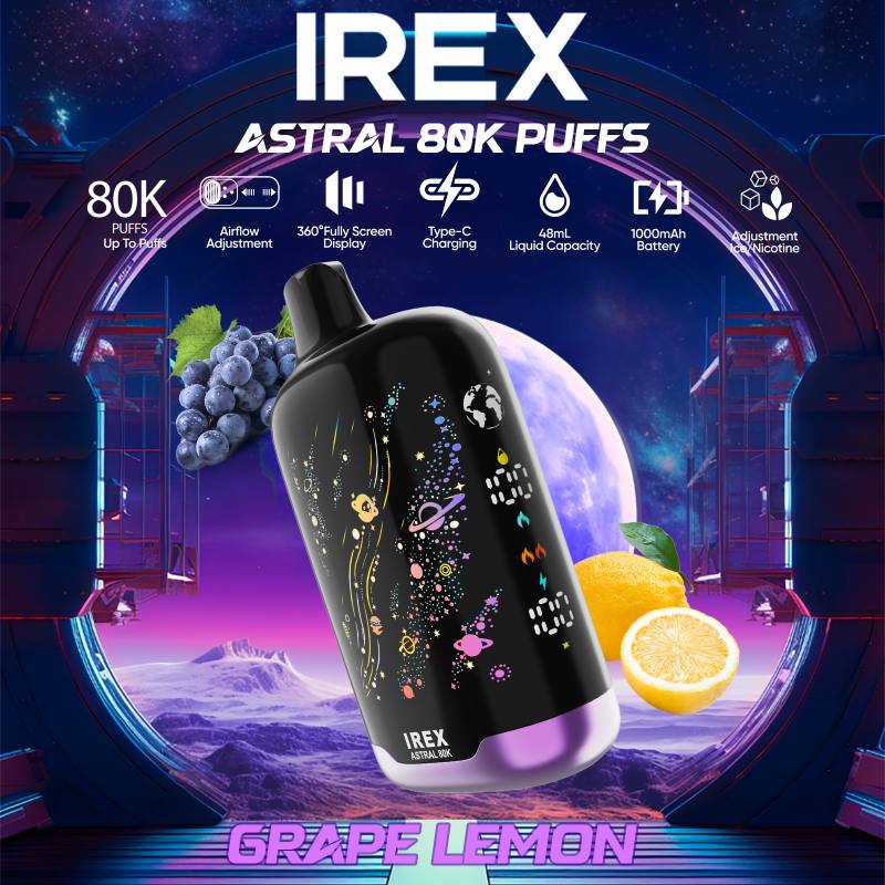 grape lemonIREX Astral 80000 grape lemonIREX Astral 80000