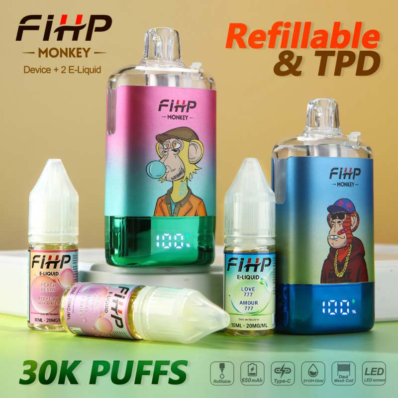 FIHP MONKEY 30K Refillable TPD 1