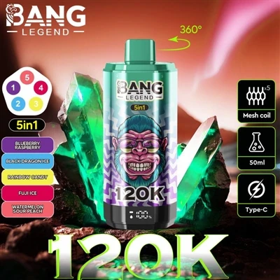 Bang afsonasi 120k, sizga eng katta lazzatlanishni boshdan kechirishga ruxsat...