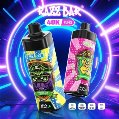 Razz Bar 40000 bir martalik E-sigaret: yuqori{2}}sig'imli, yuqori samarali-va...
