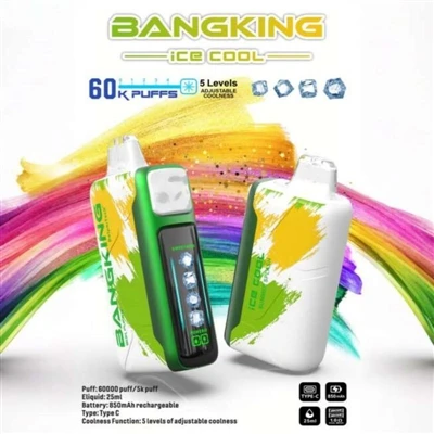 BANGKING ICE King COOL 60K: Bir martalik E-sigaretlar uchun yangi mezon.