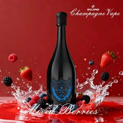 SOLARIS Champagne 30000 Puffs 30K E-sigaret: Yuqori pufni 