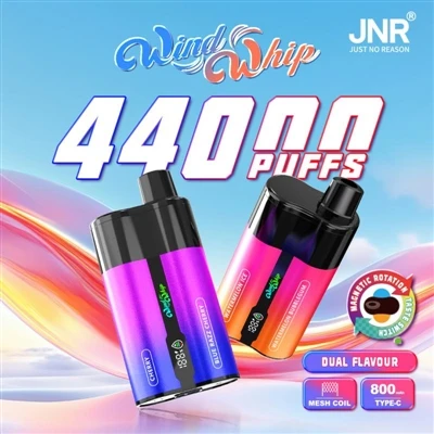 JNR WindWhip 44000: Yuqori -sig'imdagi 2-bir martalik ishlatiladigan elektron...