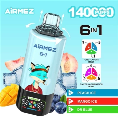 Airmez Fox 140K: bir marta ishlatiladigan elektron sigaretalar tajribasini o'...