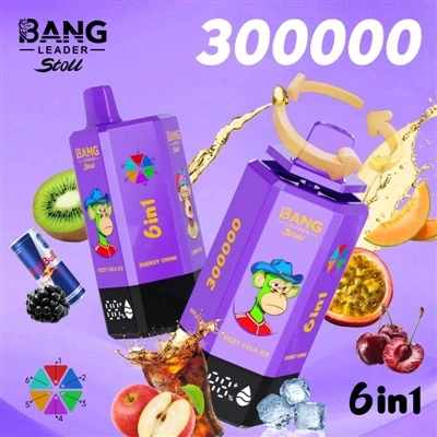 BANG LEADER Stoll 300K: bir martalik E-sigaretlar 