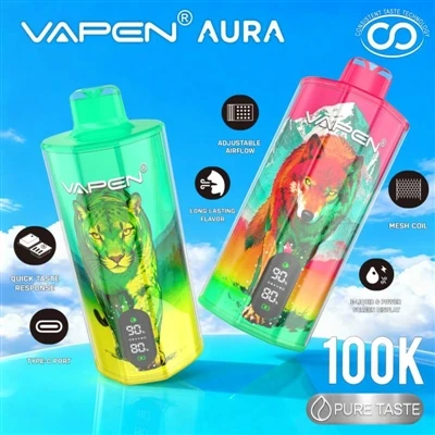 VAPEN AURA 100K: “Bir martalik” endi joylashishni anglatmaydi