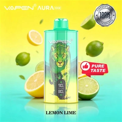 VAPEN AURA 100K PUFFS — Yosh vayperslar uchun eng uzoq{1}}foydalanuvchi vapin...