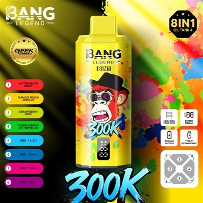 Bang Legend 300K: E-sigaretlarning yangi davri uchun mezon