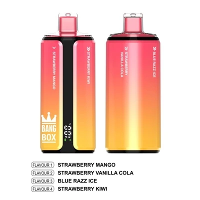 BANG BOX 160000: bir martalik E-sigaretlar endi shunchaki 