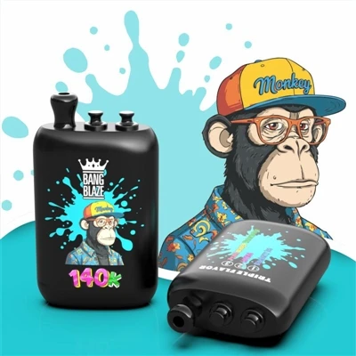BANG BLAZE 3 dyuym1 140K: bir martalik E-sigaretlarning ilg‘or shakli