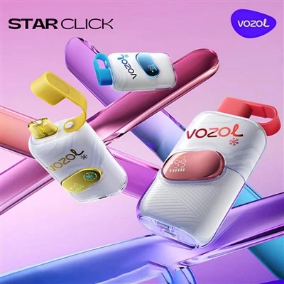 VOZOL STAR CLICK 50000 PUFFS: bir martalik E-sigaretlar uchun yangi balandlik