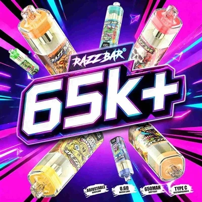 Razz Bar 65000+: Eng yorqin emas, lekin juda ta'sirli.