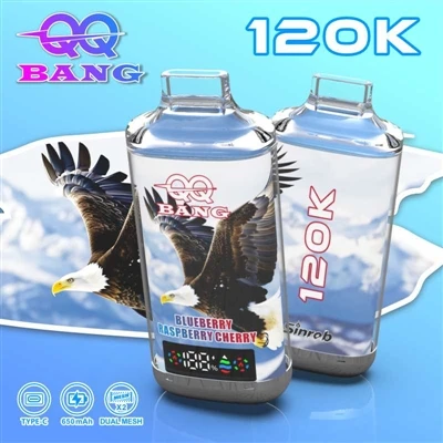 QQ BANG 120000 PUFFS: E-sigaretlar 