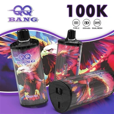 QQ BANG 100K puflar: E-sigaretlar oʻz xususiyatlarini koʻrsatish oʻrniga “jid...