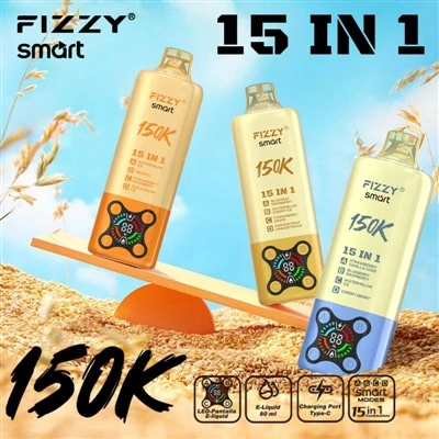 FIZZY SMART 15 IN 1 150K: Bir nechta lazzatdan ko'ra ko'proq, u 