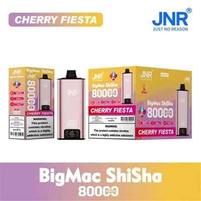 JNR Big Mac Shisha 80000: yuqori{1}}bug'li bir martalik vape tajribasini qayt...