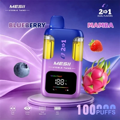 MESII VISIBLE TWINS 100K: bir martalik E-sigaretlar nihoyat “qiziqarli” bo‘la...