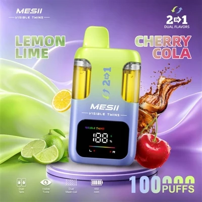 MESII VISIBLE Egizaklar 100K puflar: E-sigaretlar 