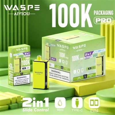 Waspe Double Flavor 100K Pro: bir martalik vaplar 