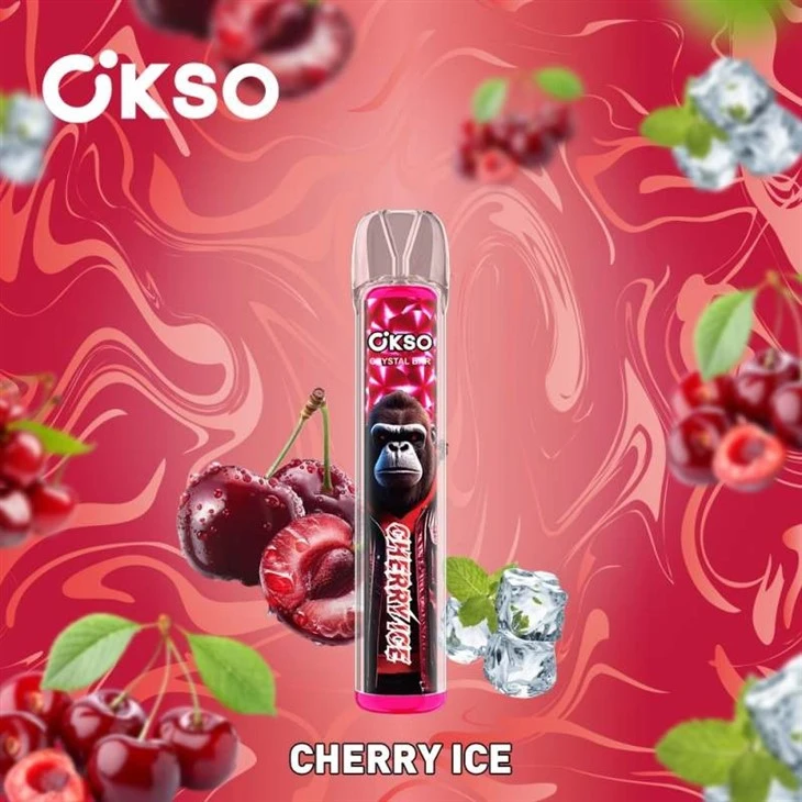 cherry ice_OKSO CRYSTAL BAR 800 cherry ice_OKSO CRYSTAL BAR 800