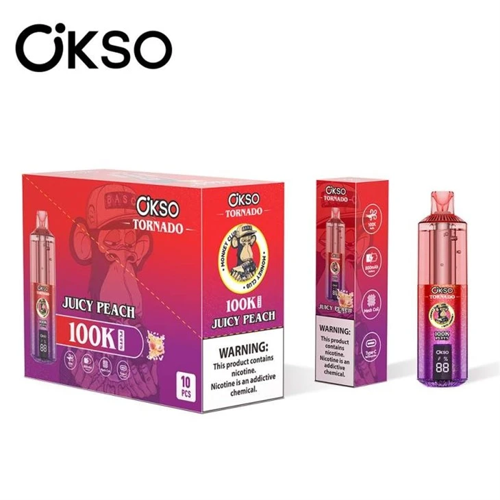OKSO Tornado 100K Puffs high quality OKSO Tornado 100K Puffs high quality