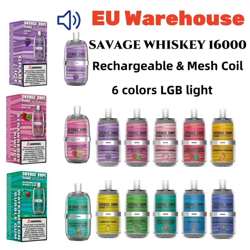 SAVAGE WHISKEY 16000 puff