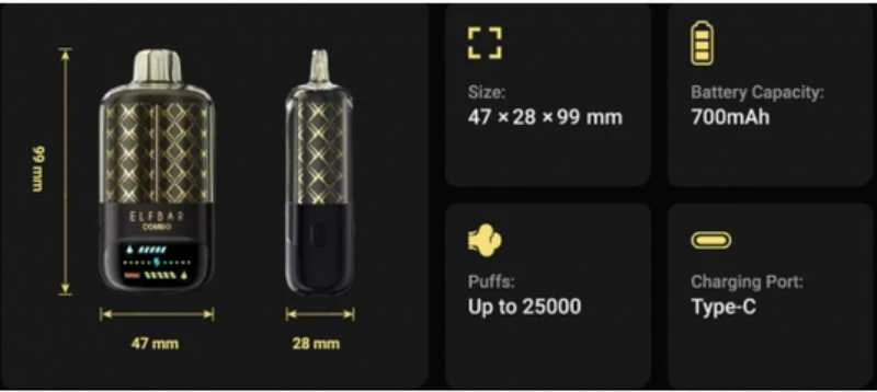 ELFBAR Combo 25000 6 ELFBAR Combo 25000 6