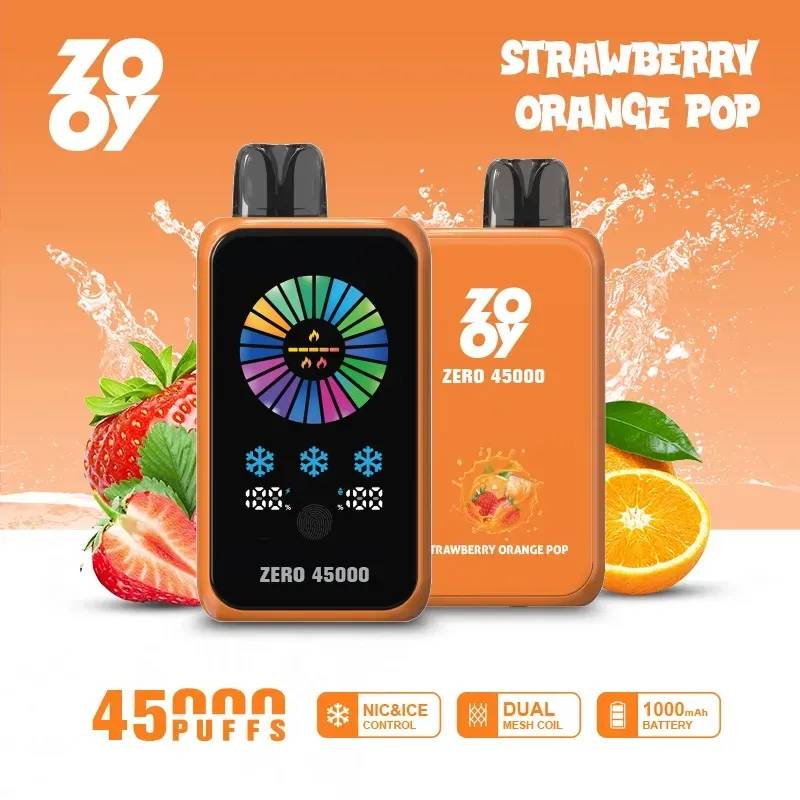 Disposable-Electronic-Cigarette-Shisha-Flavor-Hookah-Price-Zooy-Zero-45000-Puff-Bar-Big-Capacity-Fruit-Flavors-E-LiquidZOOY ZERO 45000