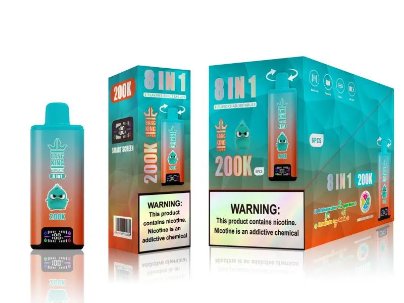BANG KING VAPEN 8IN1 200K 50 BANG KING VAPEN 8IN1 200K 50