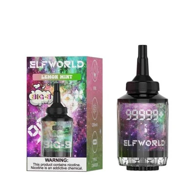 Elfworld dublini xo'roz giganti Shisha 99999+ puffs