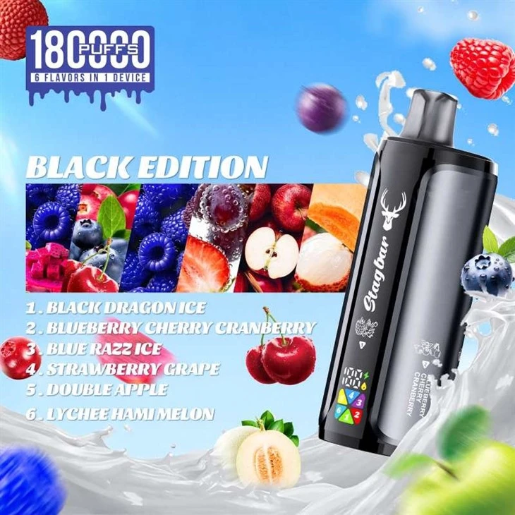 StagBar 180000 Puff 6in1 high quality